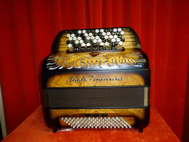 du NOUVEAU CHEZ TOULOUSE ACCORDEON MAGNIFIQUE PAOLO SOPRANI BOIS